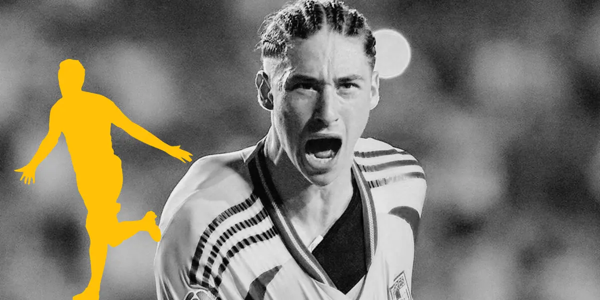 Flores en partido con Tigres. Foto: El Porvenir