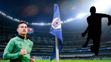 Fondo de Cruz Azul con James al frente