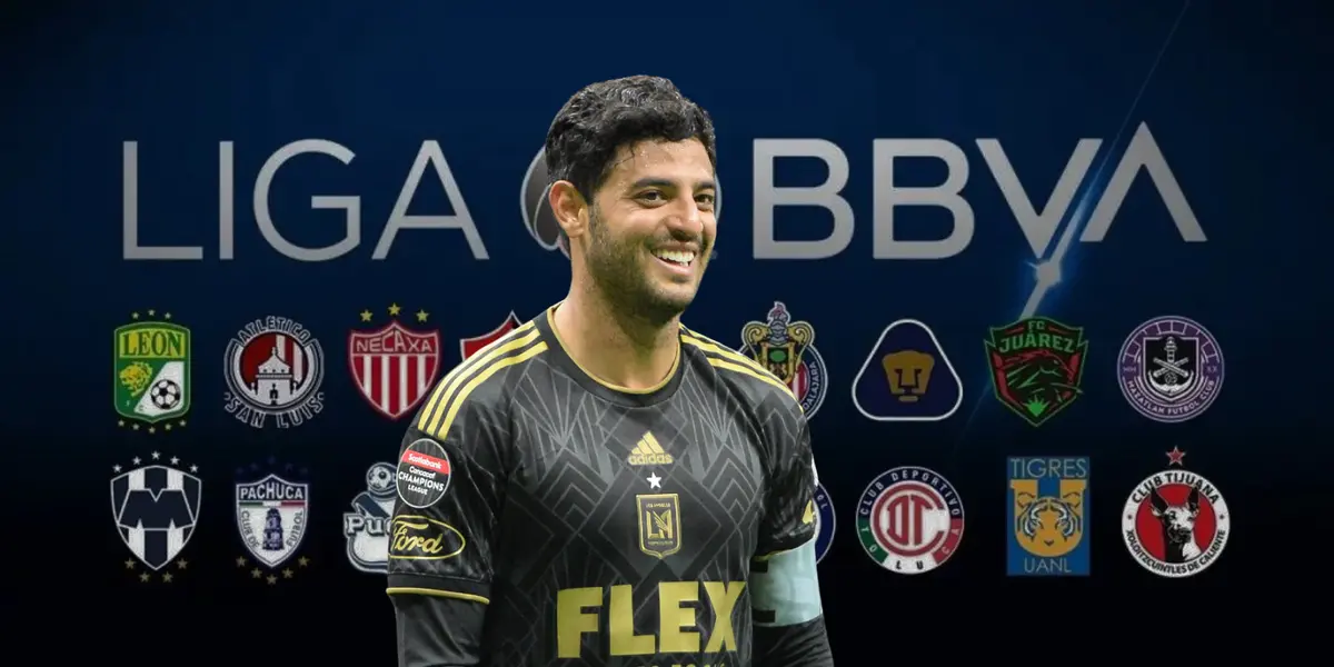 Fondo de equipos de Liga MX, tomado de Reforma, con Vela al frente