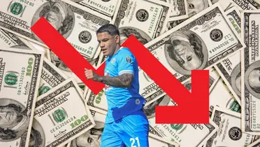 Fondo tomado de Canva, con Fernández al frente