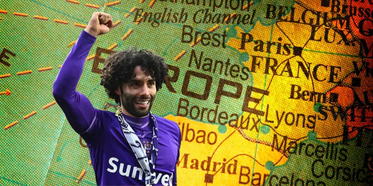 Fondo tomado de Canva, con Huerta al frente