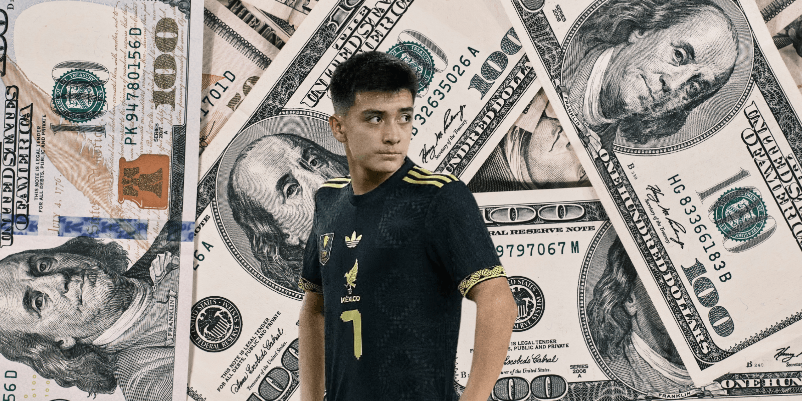 Fondo tomado de Canva, con Mora al frente