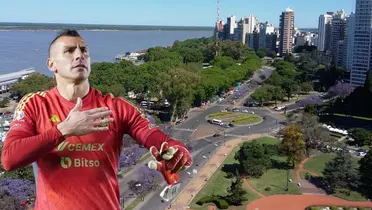 Fondo tomado de Canva, con Nahuel al frente
