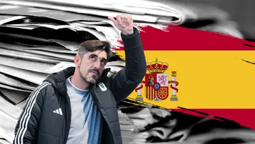 Fondo tomado de Canva, con Paunoviç al frente