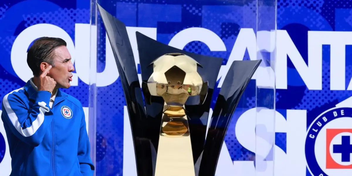 Fondo tomado de Cruz Azul con Vicente Sánchez