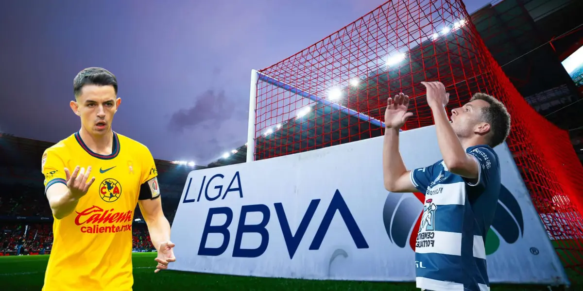 Fondo tomado de Liga MX, con Fidalgo e Idrissi al frente