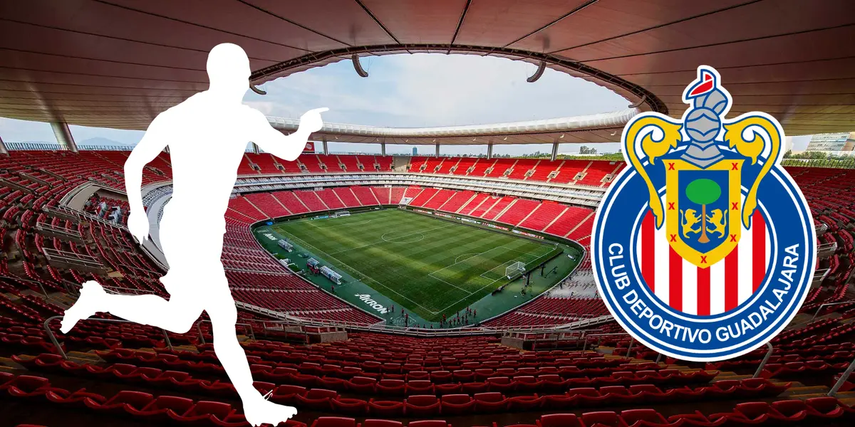 Fondo tomado de Omnilife, con escudo de Chivas al frente