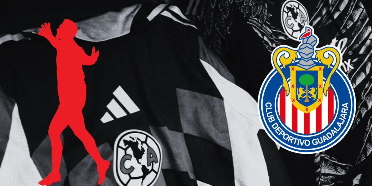 Fondo tomado de Récord, con escudo de Chivas