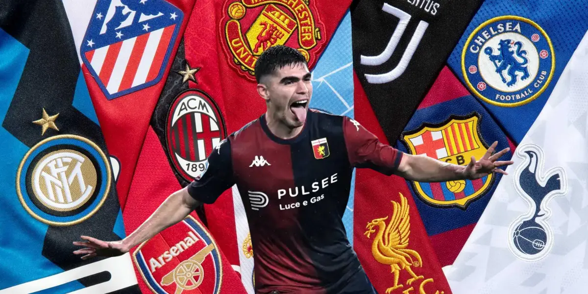 Fondo tomado de The Sporting News, con Johan al frente