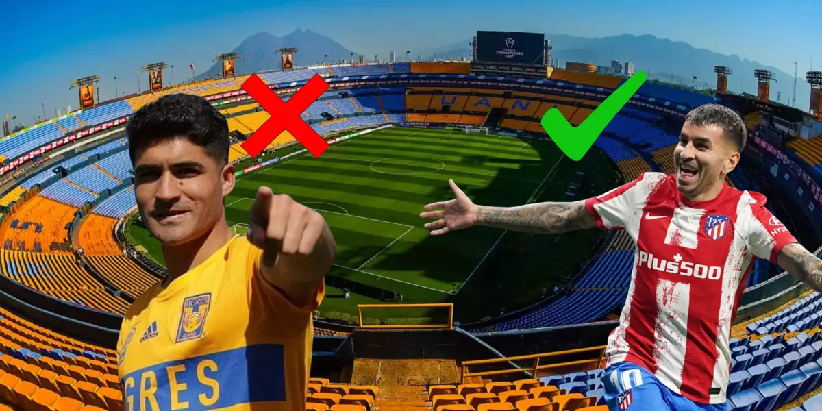 Fondo tomado de Tigres, con Ibáñez y Correa al frente