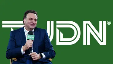 Fondo tomado de TUDN, con Faitelson al frente