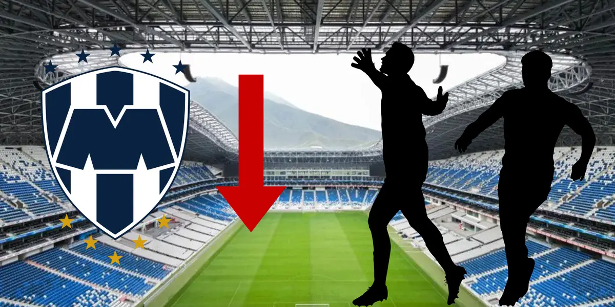 Fondo tomado de Wikipedia, con escudo de Rayados al frente