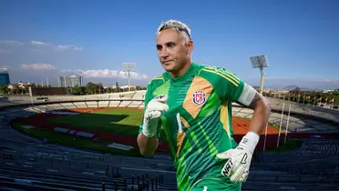Fondo tomado de Wikipedia con Keylor al frente
