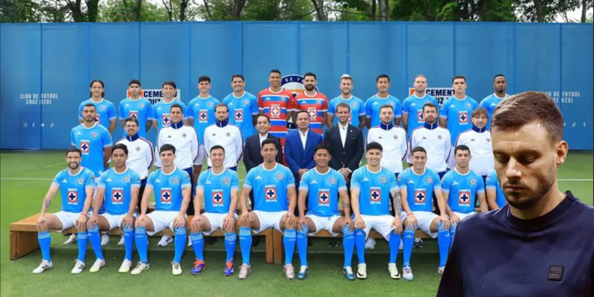 Foto oficial tomada de Cruz Azul