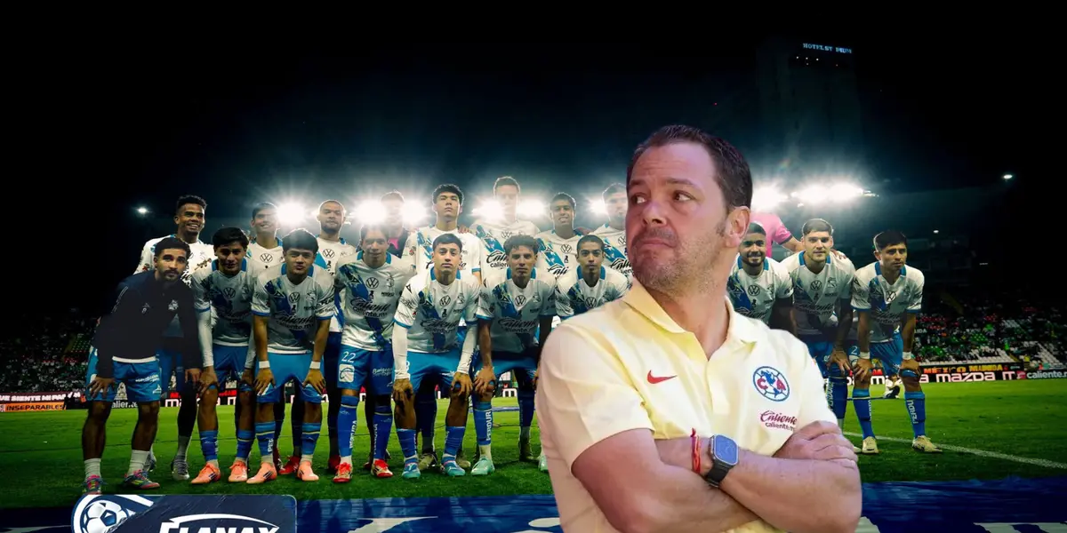 Foto tomada del Puebla con Baños al frente