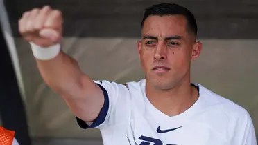 Funes Mori en partido con Pumas. Foto: Infobae