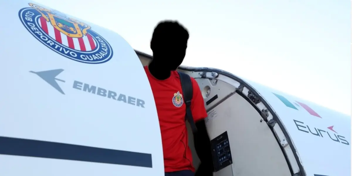 Futboilsta incógnito de Chivas bajando del avión / FOTO INSTAGRAM