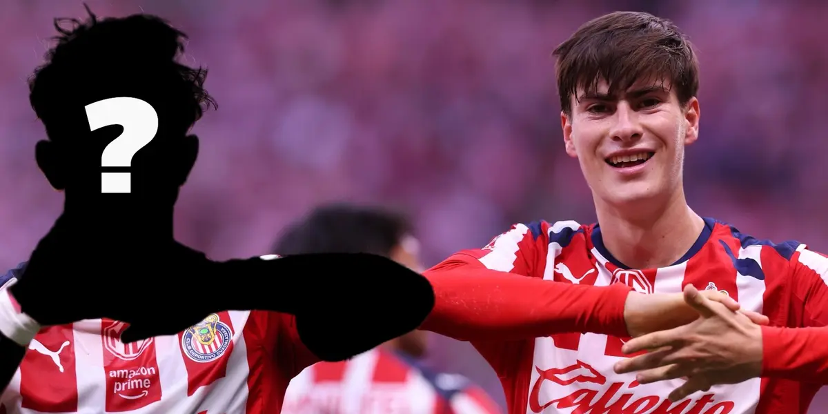 Futbolista incógnito de Chivas junto a Armando González / FOTO CHIVAS