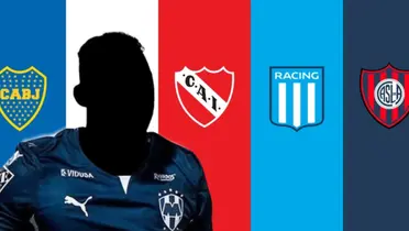 Futbolista incógnito de Rayados junto a los grandes clubes de Argentina / FOTO ONCE DIARIO