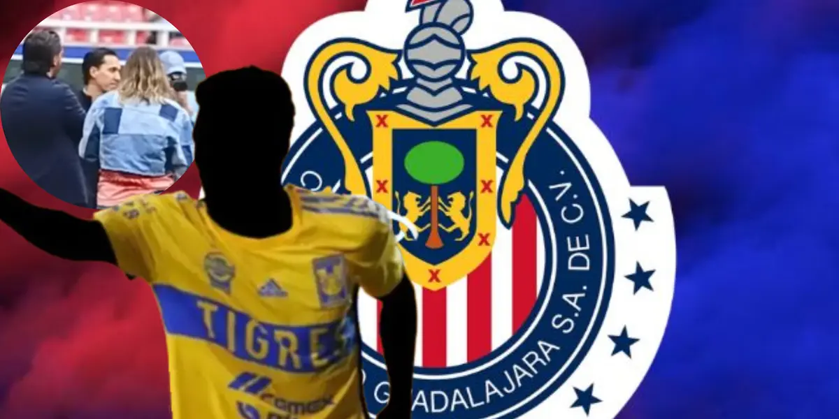 Futbolista incógnito de Tigres estuvo platicando con Alejandro Manzo / FOTO FÚTBOL TOTAL
