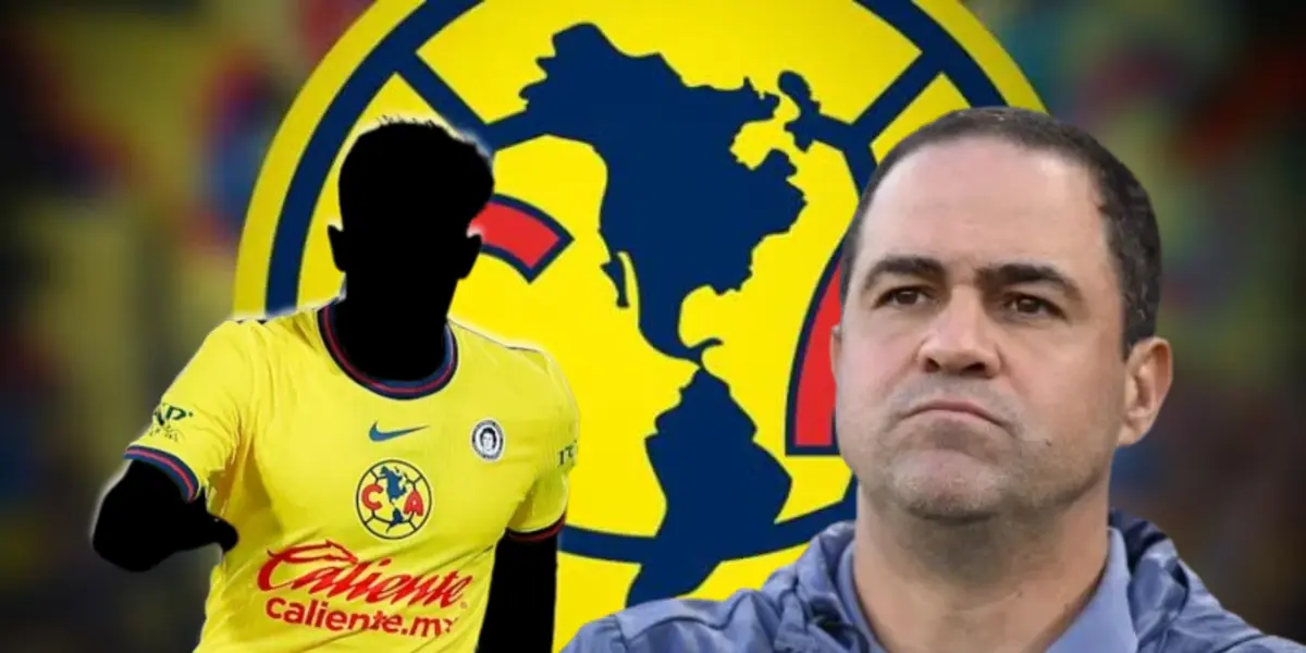 Futbolista incógnito del América junto a André Jardine / FOTO BOLAVIP