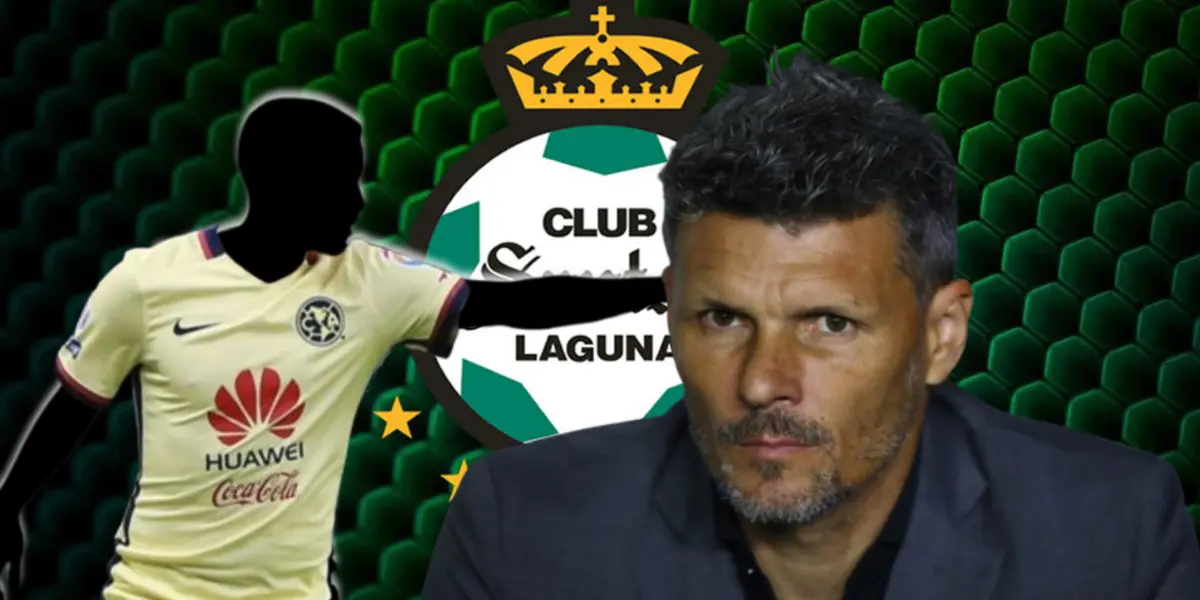 Futbolista incógnito del América junto a Fernando Ortiz / FOTO GETTY IMAGES