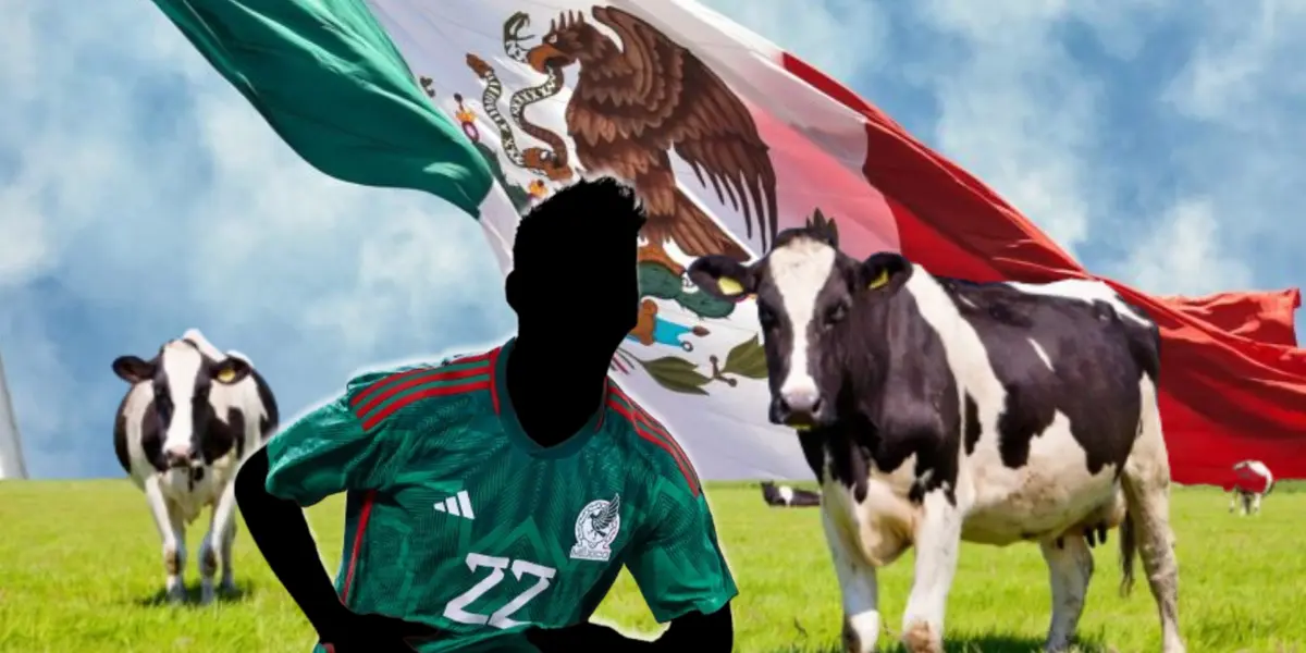 Futbolista incógnito del Tri en el campo / FOTO EL PAÍS