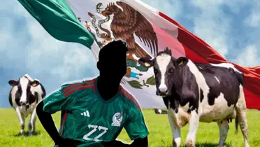 Futbolista incógnito del Tri en el campo / FOTO EL PAÍS