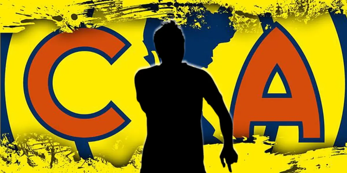 Futbolista incógnito junto al escudo del América / FOTO TODO FICHAJES