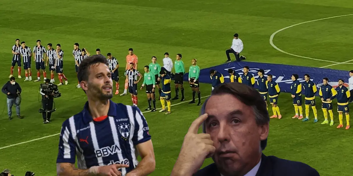 Futbolistas de Rayados, Sergio Canales y Emilio Azcárraga/ Foto 'X'.