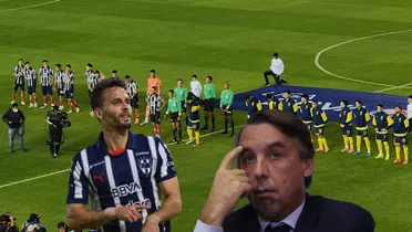 Futbolistas de Rayados, Sergio Canales y Emilio Azcárraga/ Foto 'X'.