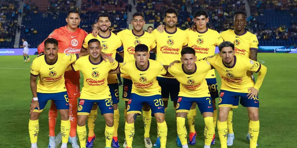 Futbolistas del América / FOTO FÚTBOL TOTAL