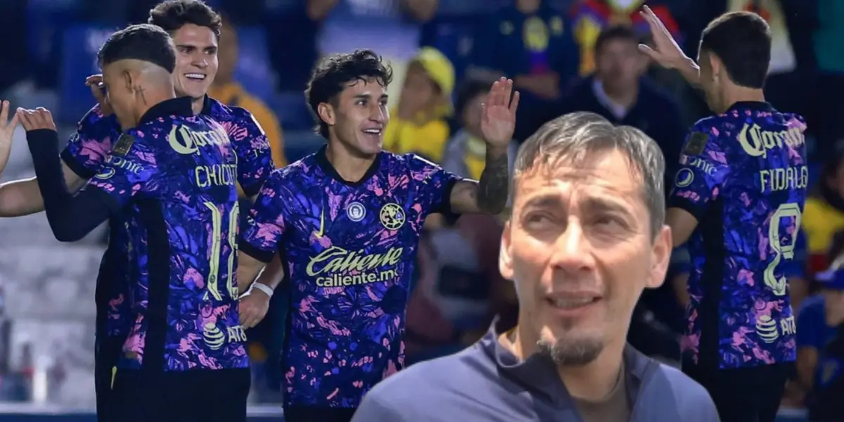 Futbolistas del América y Rubens Sambueza/ Foto Mediotiempo.