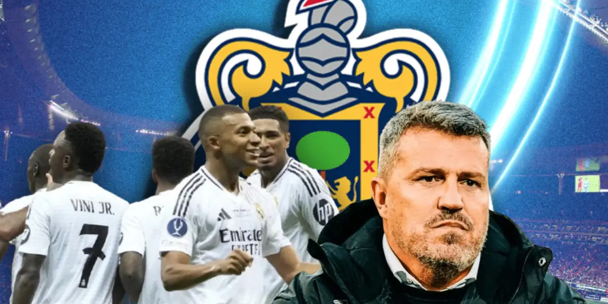 Futbolistas del Real Madrid y Óscar García/Foto Chivas.