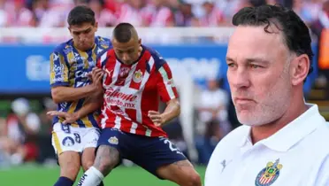 Gabriel Milito en el Chivas vs Atlético de San Luis / FOTO MARCA