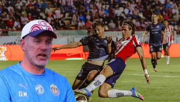 Gabriel Milito en el Chivas vs Mineros / FOTO OLYMPICS