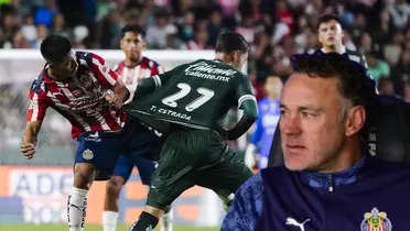 Gabriel Milito en el León vs Chivas / FOTO MEXSPORTS