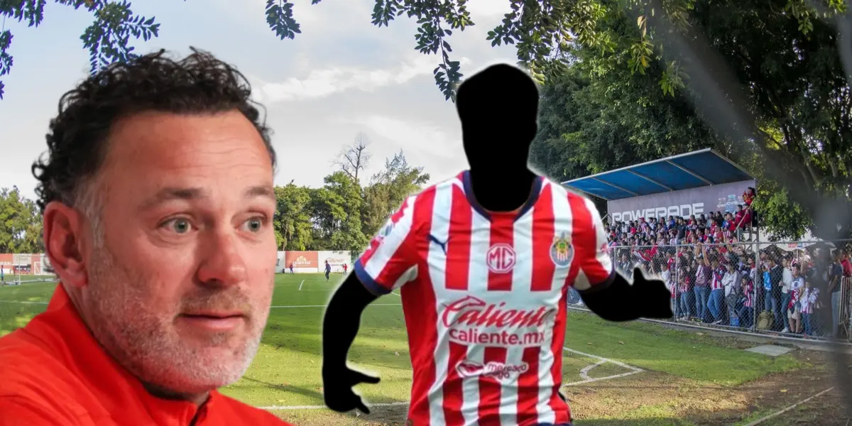 Gabriel Milito junto a futbolista incógnito de Chivas / FOTO QUÉ PASA