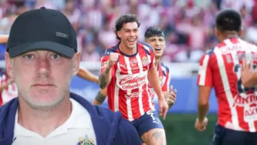 Gabriel Milito junto a futbolistas de Chivas / FOTO FACEBOOK