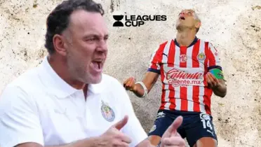 Gabriel Milito junto a Javier Hernández / FOTO BOLAVIP