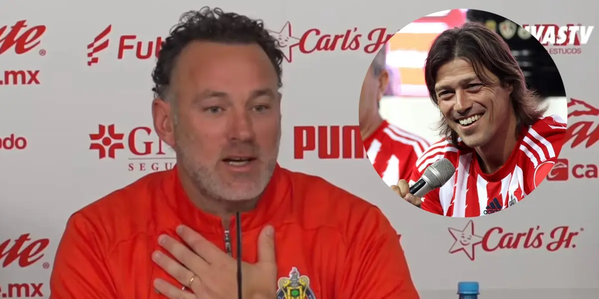 Gabriel Milito junto a Matías Almeyda / FOTO LOS ÁNGELES TIMES