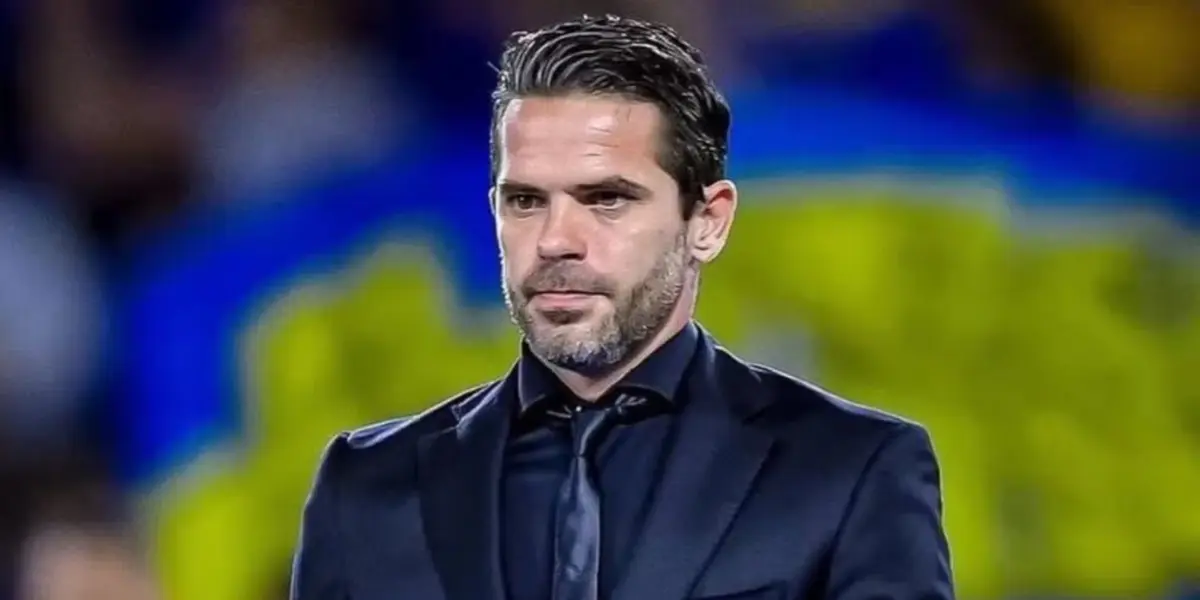 Gago en partido con Boca. Foto: Récord