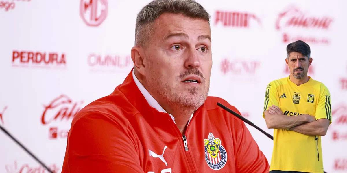 García en conferencia de prensa. Foto: FOX Sports