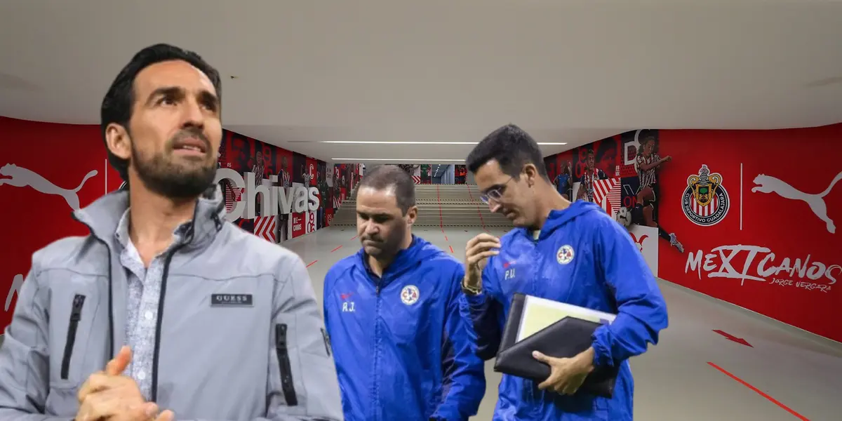 Gerardo Espinoza junto a André Jardine y Paulo Victor / FOTO FÚTBOL TOTAL