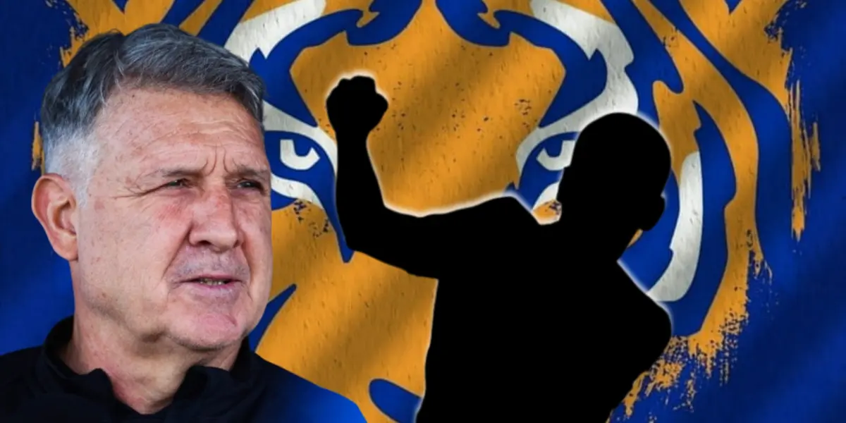 Gerardo Martino junto a futbolista incógnito / FOTO AS MÉXICO