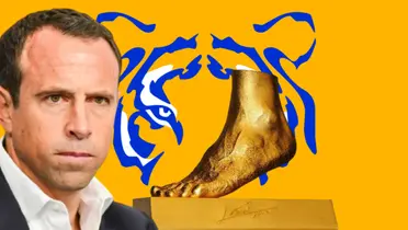 Gerardo Torrado junto a la zurda de oro / FOTO MEDIOTIEMPO