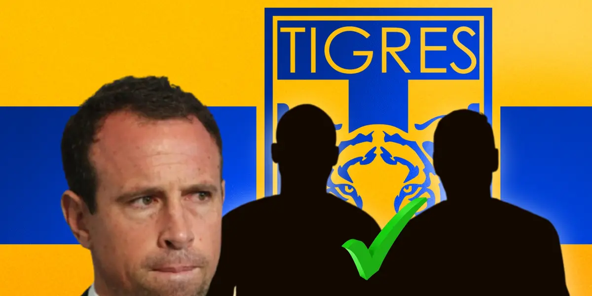 Gerardo Torrado y silueta de dos futbolistas, paloma verde a su lado/Foto Wallpapers.com