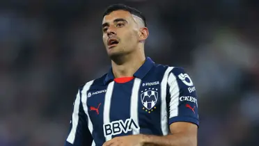 Germán Berteame en un partido con Rayados / FOTO FUTBOL TOTAL