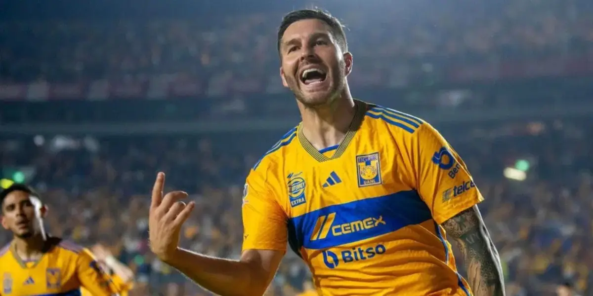 Gignac en partido con Tigres. Foto: Diario Olé