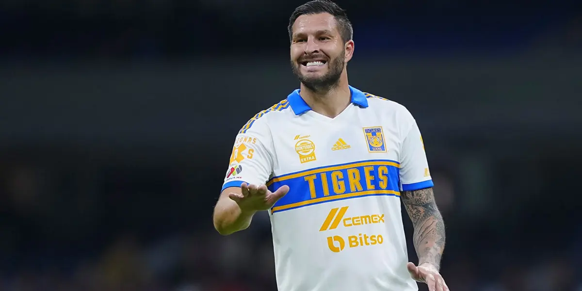 Gignac en partido con Tigres. Foto: Mediotiempo